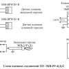 Схема внешних соединений ЗЗУ-ЭКВ-РР-4(Д)/2